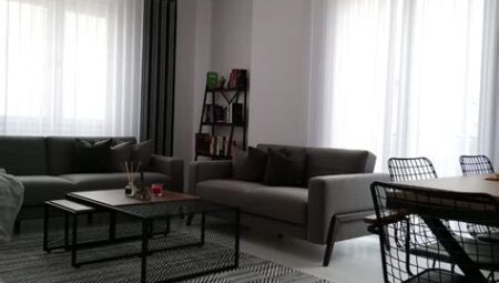 Modern ve Minimalist Salon Dekorasyonu